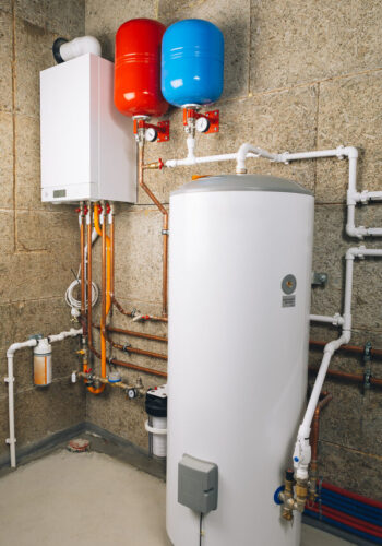 Commercial Water Heater Installed at a Commercial Property by Boss Plumbing