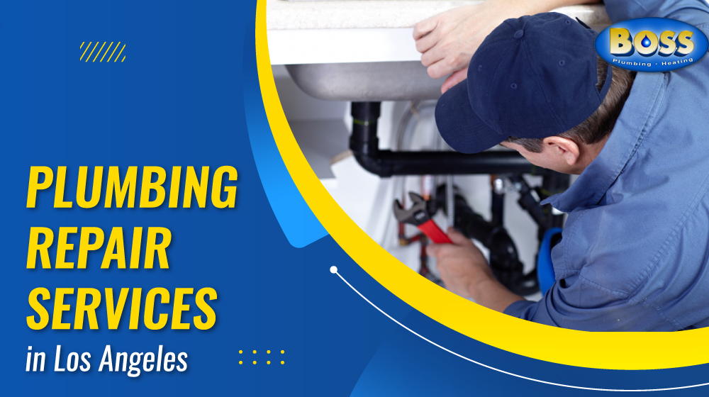 Professional plumber providing plumbing repair services